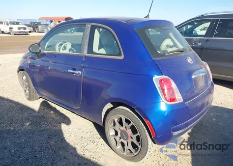 2013 Fiat 500 Pop from USA, damaged, VIN 3C3CFFAR6DT562896
